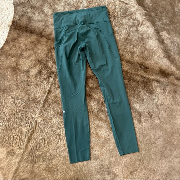 Lululemon Fast & Free 7/8 Tight II Nulux 25” Green Smoke - Picture 7 of 14